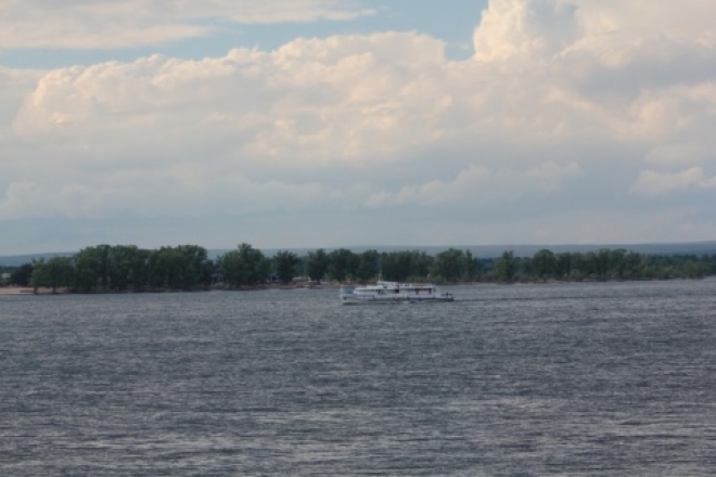 В Самарской области на реке Волге временно отменили рейсы «Восхода» до Ширяево